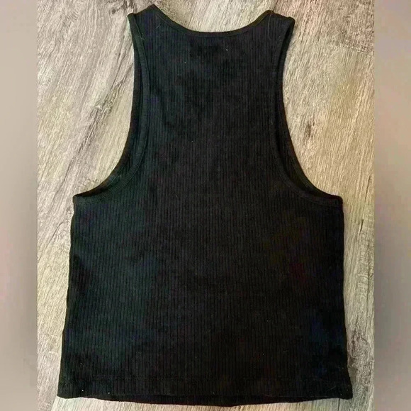 Urban Outfitters Black Cutout Tank Small - Picture 2 of 3